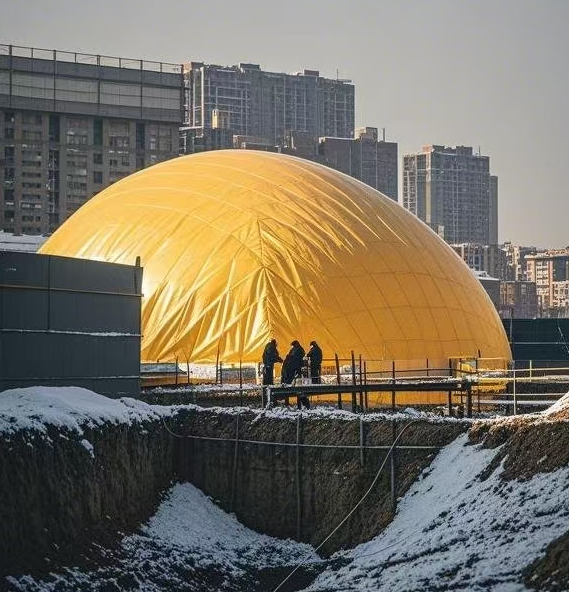 基坑氣膜建筑索網有幾種形式